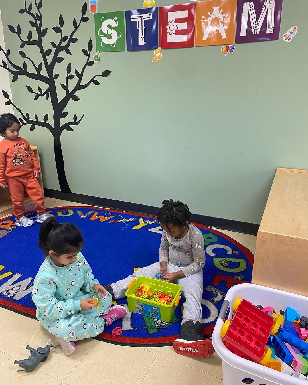 STEM learning space at Mountainside Children's Center