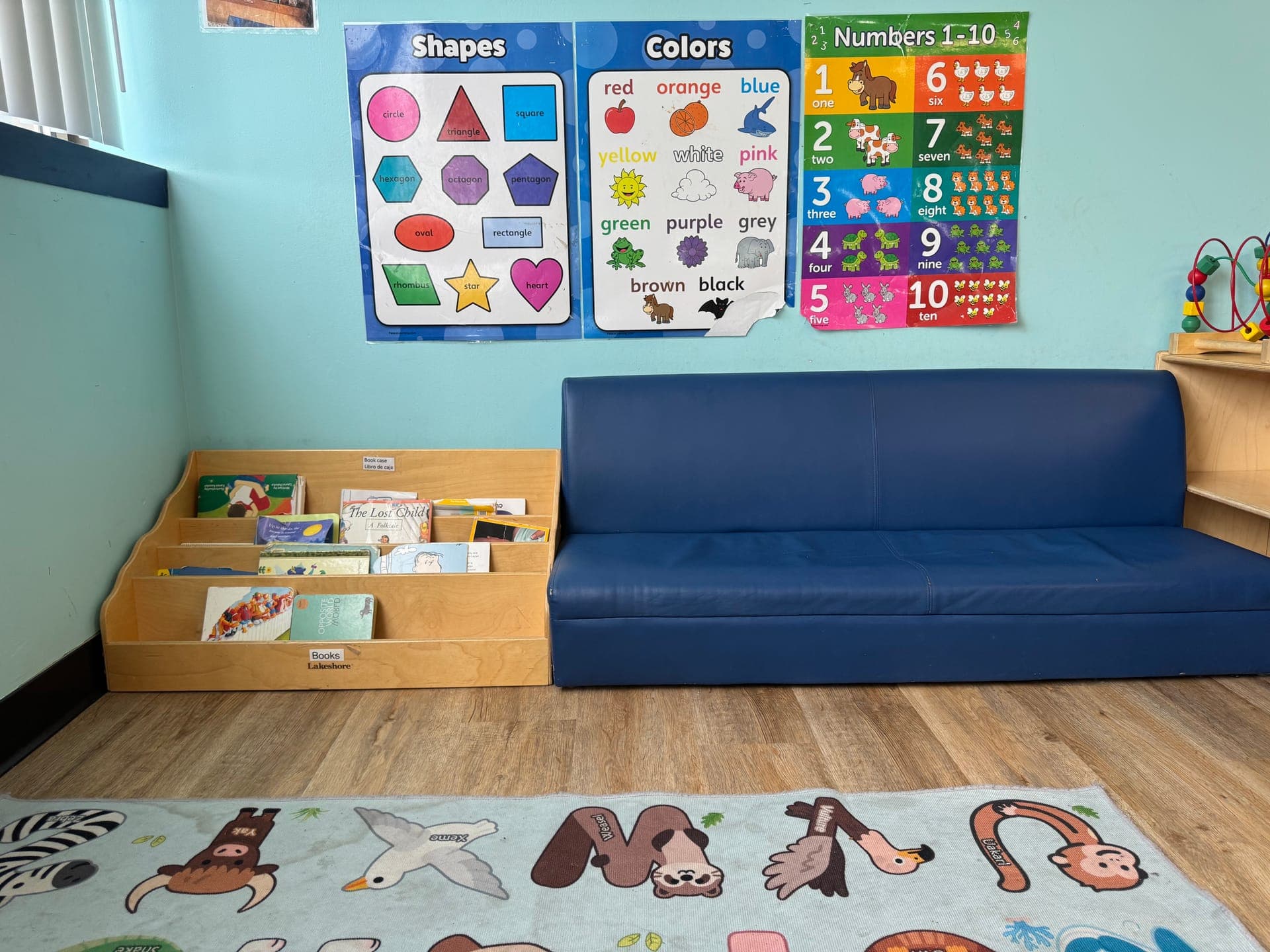 The toddler play space at Mountainside Children's Center