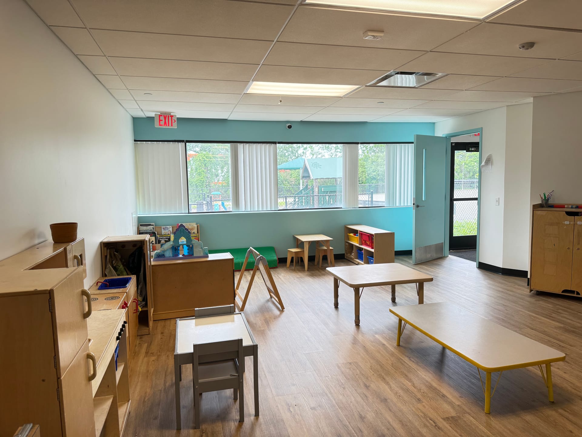 Inside our toddler room at Mountainside Children's Center