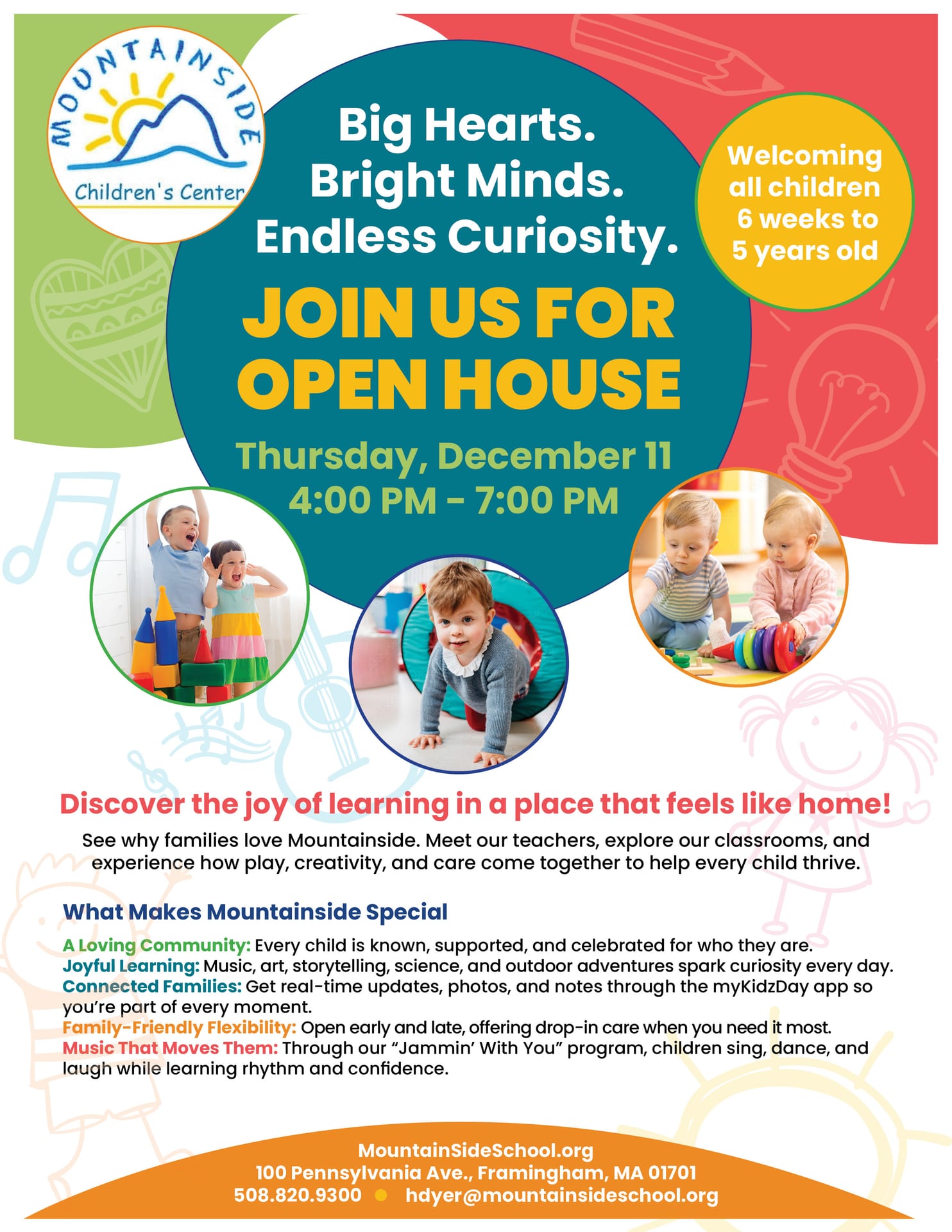 Open House at Mountainside Children's Center