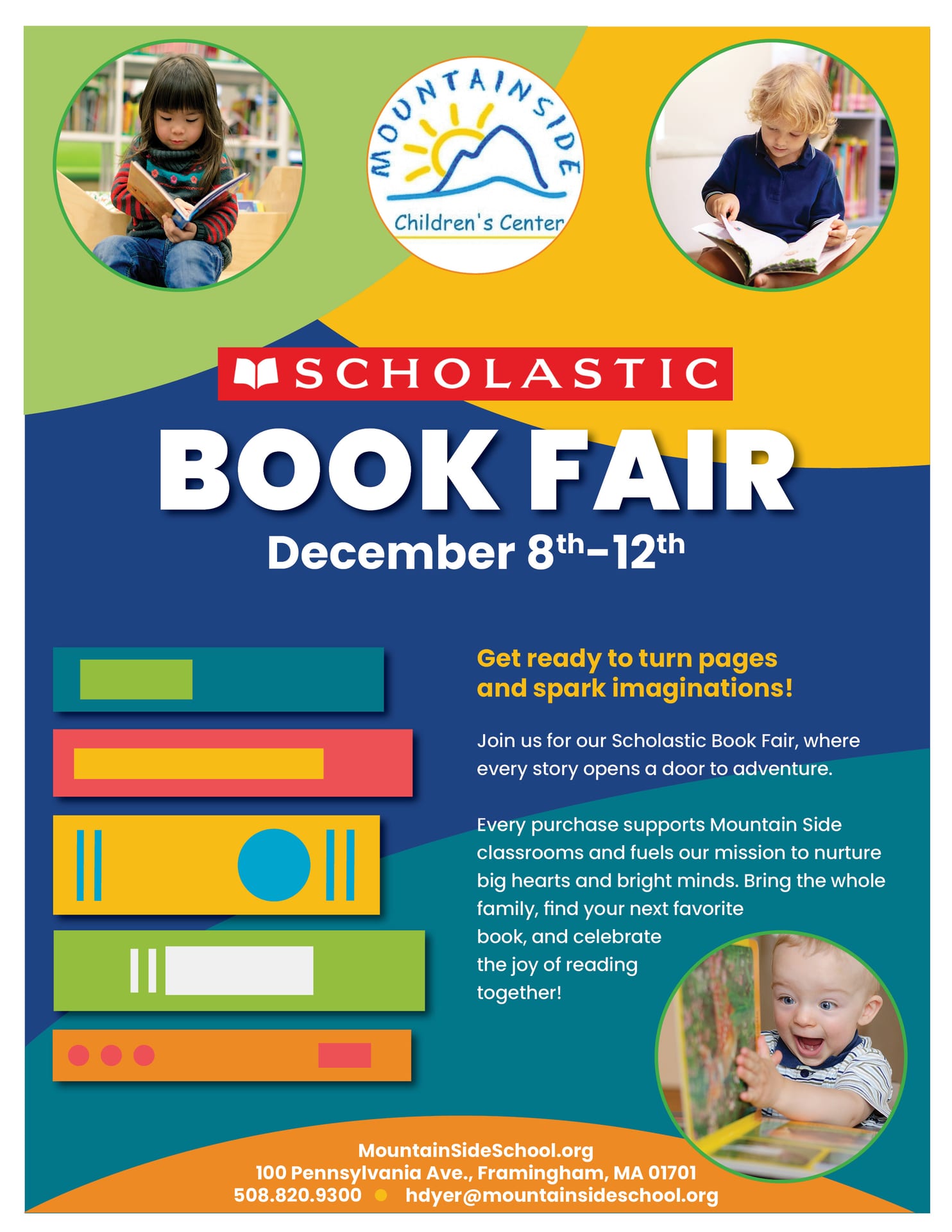 Scholastic Book Fair at Mountainside Children's Center