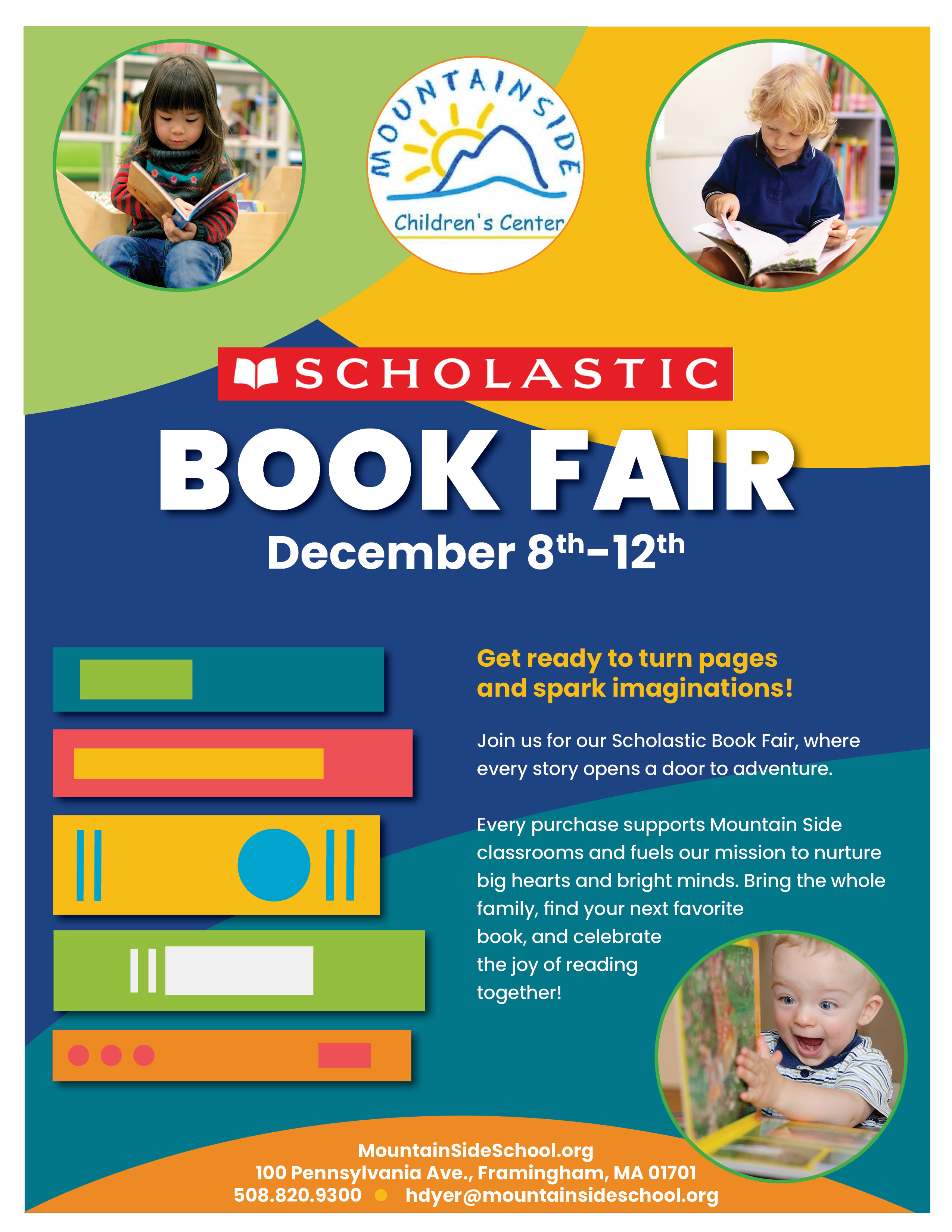 Scholastic Book Fair at Mountainside Children's Center